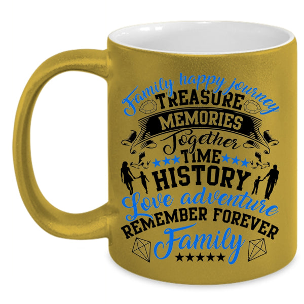 Remember Forever Family Coffee Mug, Family Happy Journey Accent Mug