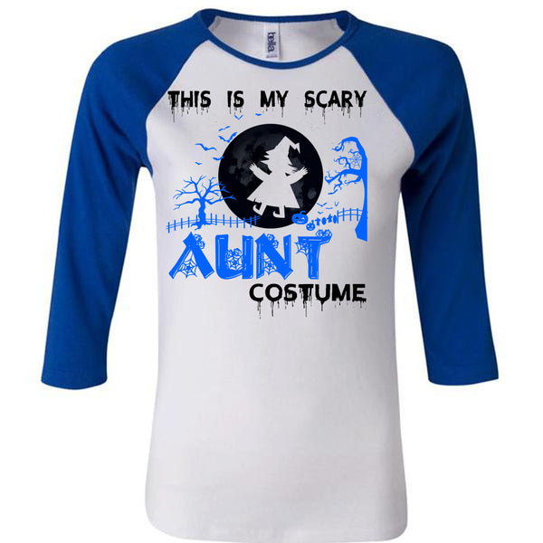 This Is My Scary Aunt Costume T Shirt, Wait For Halloween T Shirt, Awesome T-Shirts
