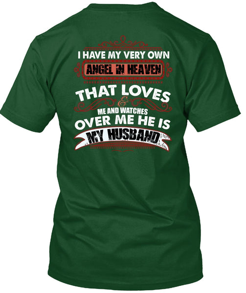 He Is My Husband T Shirt, Angel In Heaven T Shirt