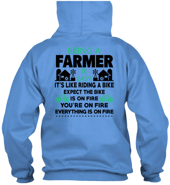 Being A Farmer Is Easy T Shirt, Being A Farmer T Shirt