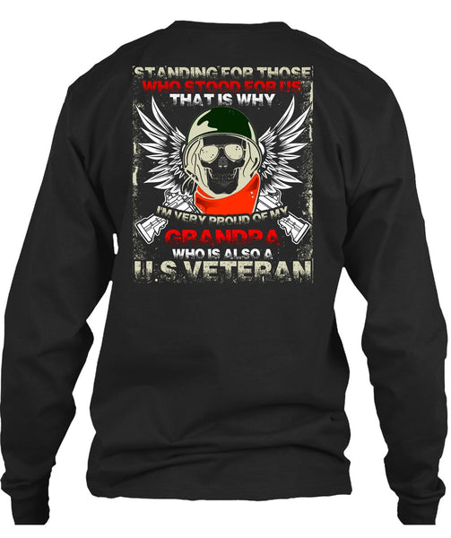 Grandpa Who Is Also US Veteran T Shirt, Being A Veteran T Shirt
