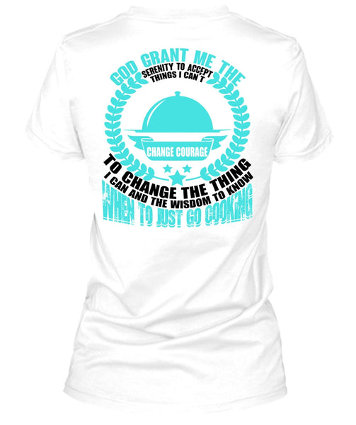 To Just Go Cooking T Shirt, I Love Cooking T Shirt