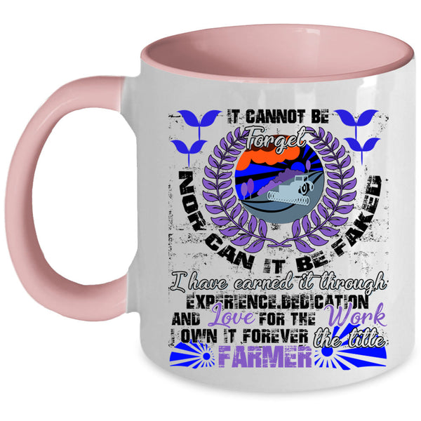 Funny Farmer Coffee Mug, The Title Farmer Accent Mug