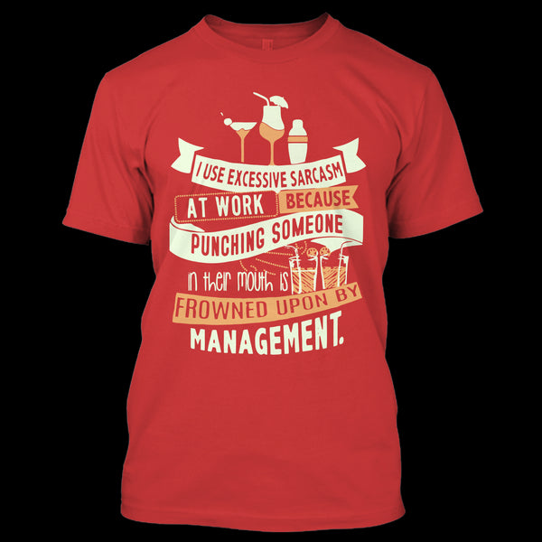 A black t-shirt with the shopify logo