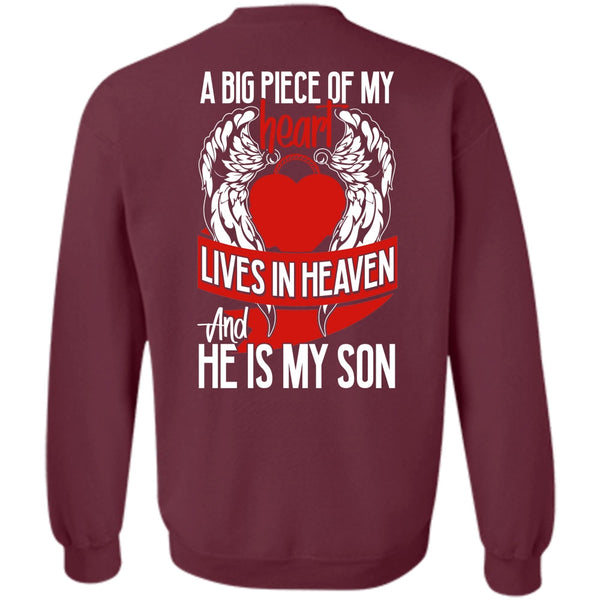 Lives In Heaven T Shirt, I Love Son Sweatshirt