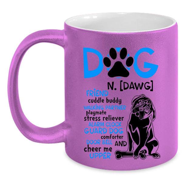 Cute Gift For Dog Lovers Coffee Mug, Dog Accent Mug