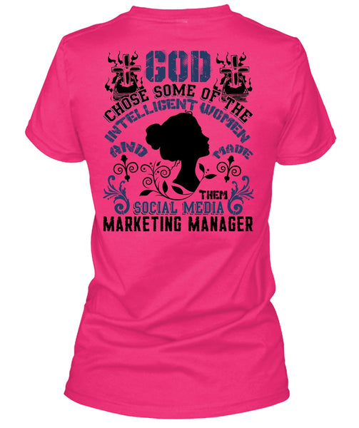 Social Media Marketing Manager T Shirt, I Love Manager T Shirt