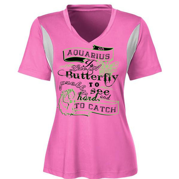 An Aquarius Is Like A Butterfly To See And Too Catch Pretty Harel T Shirt, Life T Shirt