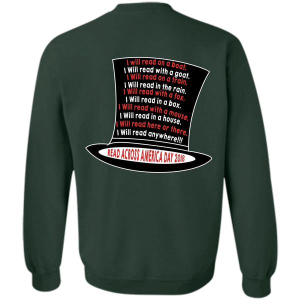 Dr. Seuss T Shirt, I Will Read Here Or There T Shirt, Read Across America Day 2018 Sweatshirt