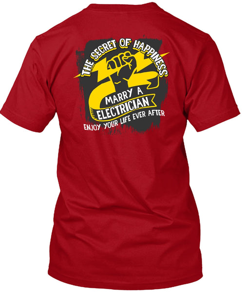Marry A Electrician T Shirt, Being An Electrician T Shirt