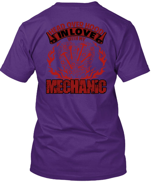 In Love With My Mechanic T Shirt, Being A Mechanic T Shirt