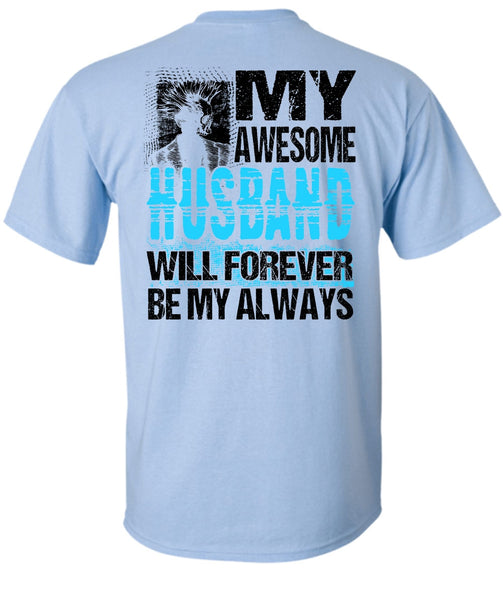 My Awesome Husband T Shirt, I Love Husband T Shirt