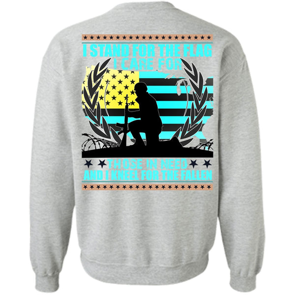 I Love Veteran T Shirt, I Stand For The Flag Sweatshirt