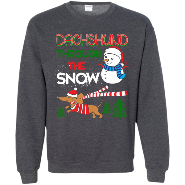 Coolest Merry Christmas T Shirt, Funny Dachshund Sweatshirt