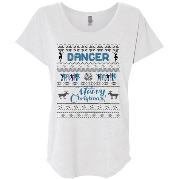 Dancer Merry Christmas T Shirt, Being A Dancer T Shirt, Awesome T-Shirts