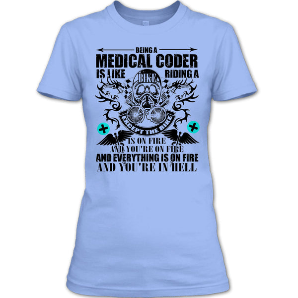 Being A Medical Coder T Shirt, I Am A Medical Coder T Shirt