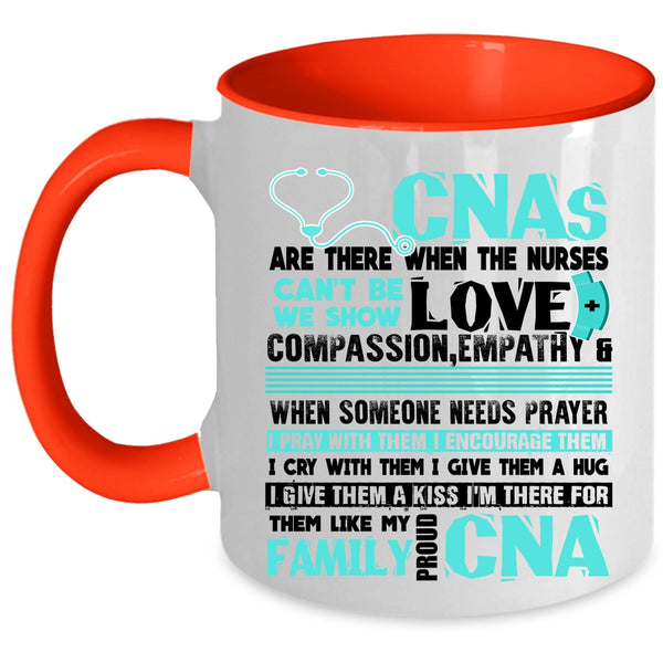 My Family proud CNA Coffee Mug, Awesome CNAs Accent Mug