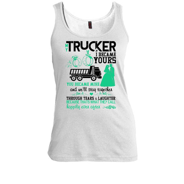 My Trucker T Shirt, I Love My Trucker Tank Top