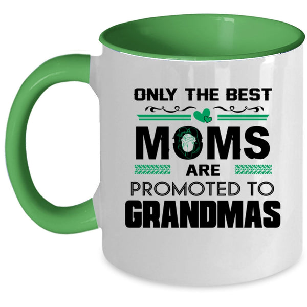 Cute Gift For My Mom Coffee Mug, World's Okayest Mom Accent Mug