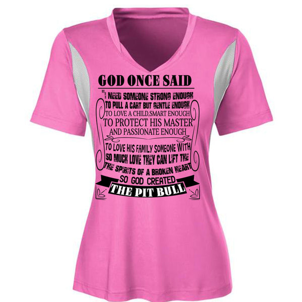 God Created The Pit Bull T Shirt, I Love My Dogs T Shirt, Awesome T-Shirts