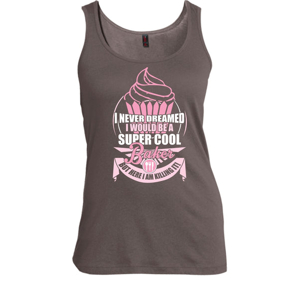 I'd Be A Cool Baker T Shirt, Coolest Baker Tank Top