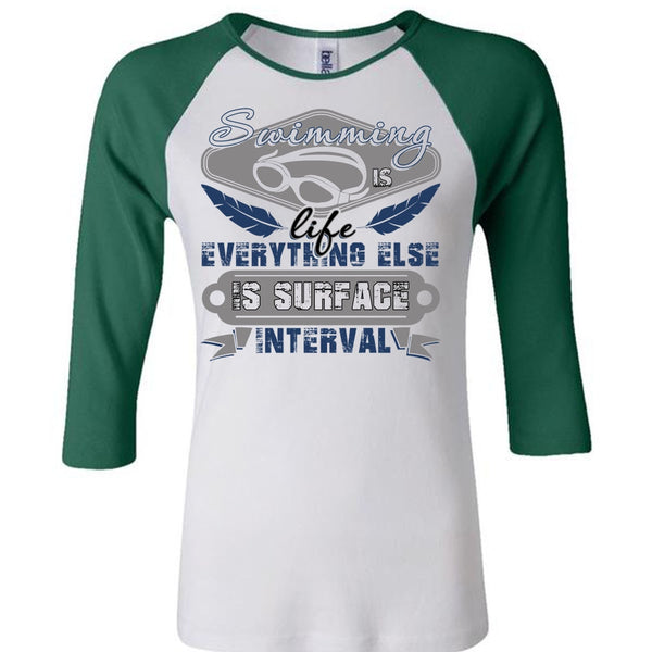 Swimming Is Life T Shirt, I Love Swimming T Shirt, Awesome T-Shirts