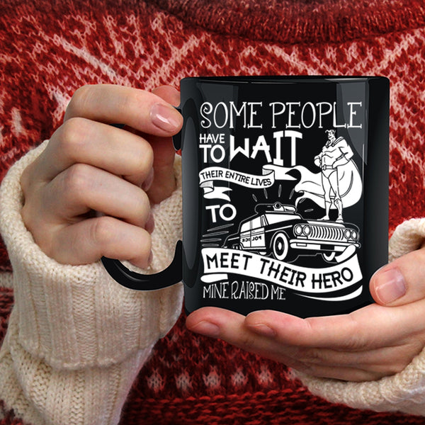 I Raised A Police Officer Coffee Mug, Funny Policeman Coffee Cup