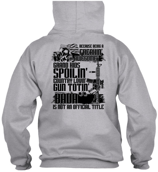 Grandkids Spoiling Country Loving Gun T Shirt, Being A Veteran T Shirt