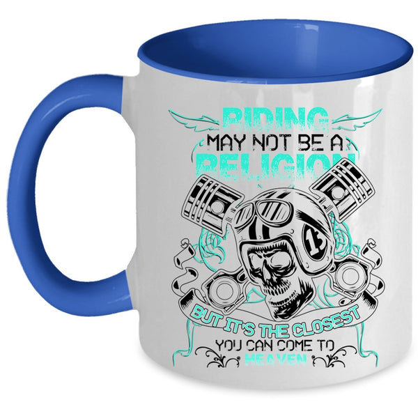 Awesome Gift For Bikers Coffee Mug, Riding Accent Mug