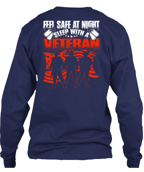 Sleep With A Veteran T Shirt, Being A Veteran T Shirt