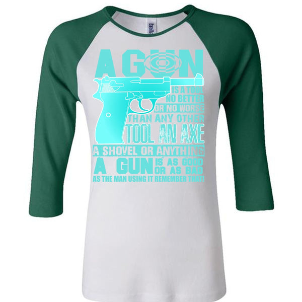 A Gun Is A Tool T Shirt, I Love Veteran T Shirt, Awesome T-Shirts