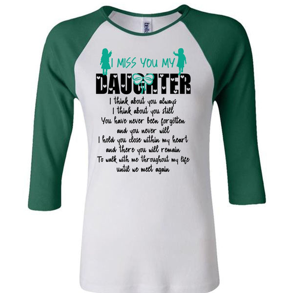 I Miss You My Daughter T Shirt, I Love Daughter T Shirt, Awesome T-Shirts