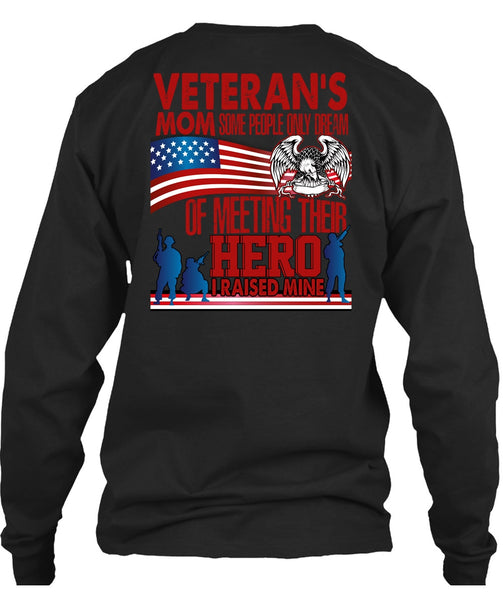Veteran's Mom T Shirt, Being A Veteran T Shirt