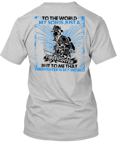 I'm Just A Girl Who Fell In Love T Shirt, I Love Firefighter T Shirt