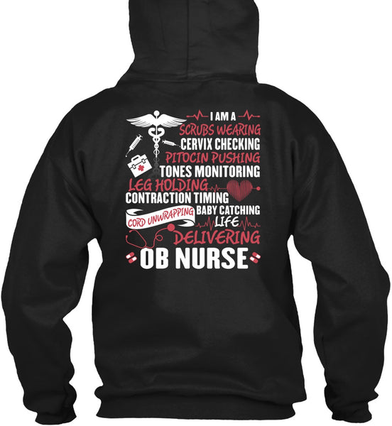 Life Delivering Ob Nurse T Shirt, Being A Nurse T Shirt