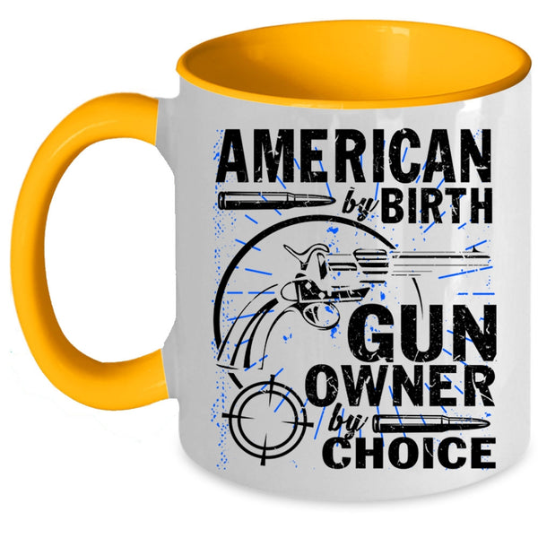 Cool American Coffee Mug, American By Birth Accent Mug