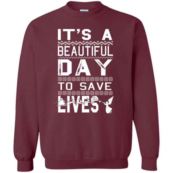 Coolest Nurse T Shirt, Merry Christmas Gift Sweatshirt