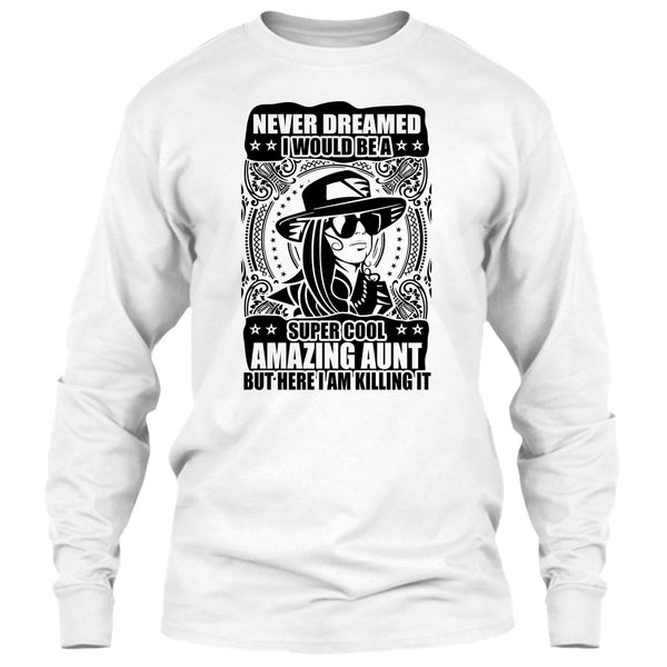 Cool Amazing Aunt T Shirt, Gift For Aunt T Shirt