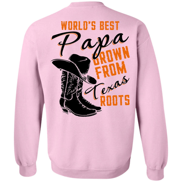 I Love Papa T Shirt, World's Best Papa Sweatshirt