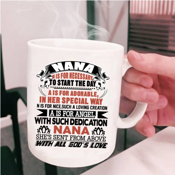 Cool Gift For Mom Coffee Mug, Nana Cup