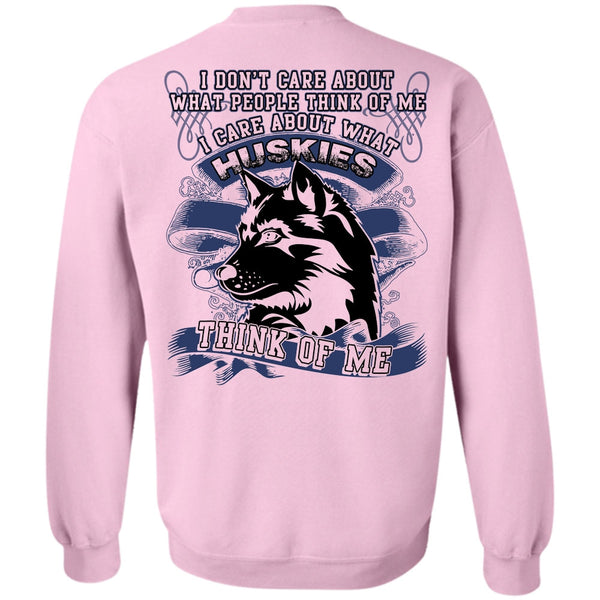 I Love Husky T Shirt, I Care About What Huskies Sweatshirt