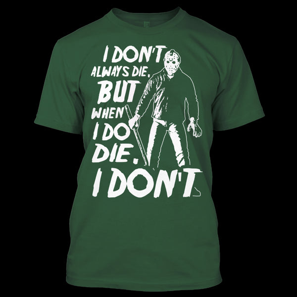 A black t-shirt with the shopify logo