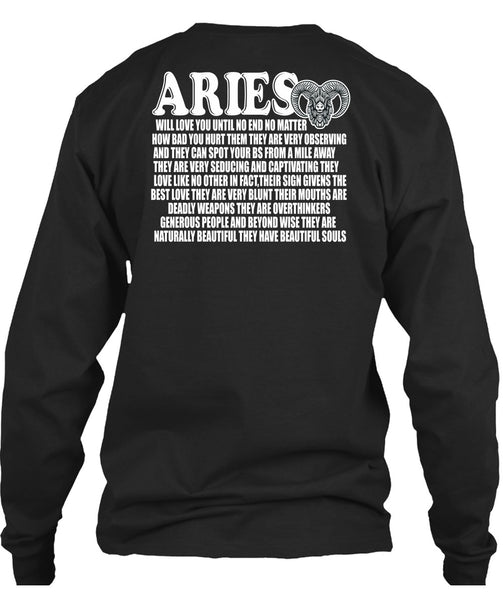 Aries Will Love You T Shirt, They Have Beautiful Souls T Shirt