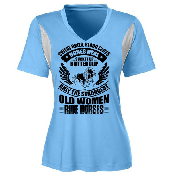 Strongest Old Women Ride Horses T Shirt, I Love Equestrian T Shirt, Awesome T-Shirts