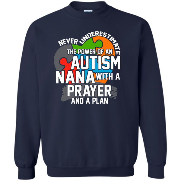The Power Of An Autism Nana T Shirt, Coolest Autism Nana Sweatshirt