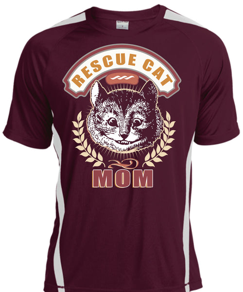 Rescue Cat Mom T Shirt, I Love My Cat T Shirt, Cool Shirt