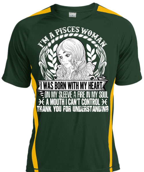 I'm A Pisces Woman T Shirt, Fire In My Soul T Shirt, Cool Shirt