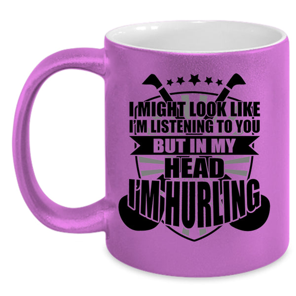 I'm Hurling Coffee Mug, In My Head I'm Hurling Accent Mug