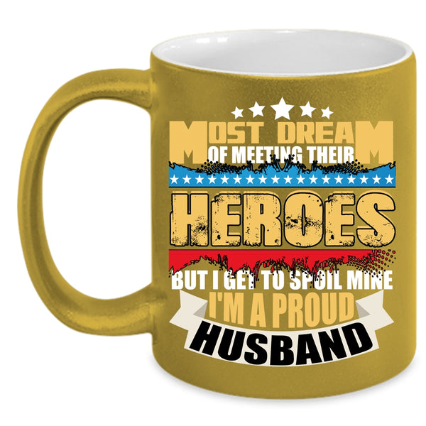 I'm A Proud Husband Coffee Mug, Cool Husband Coffee Cup