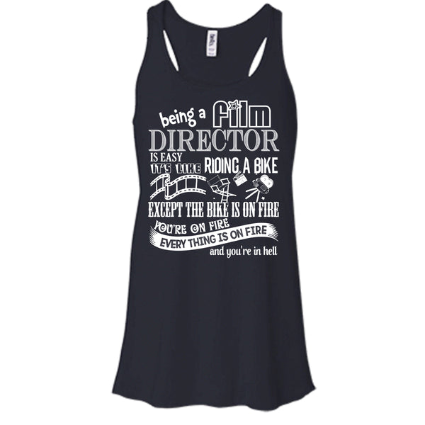 Being A Film Director T Shirt, It's Like Riding A Bike T Shirt, Cool T Shirt